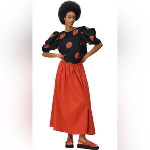 Puff-Sleeve Blouse NWT